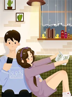 季风吹过晚上的月